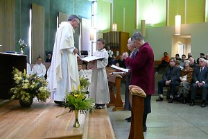 Val McTavish and Cecilia Healion being consecrated September 2007